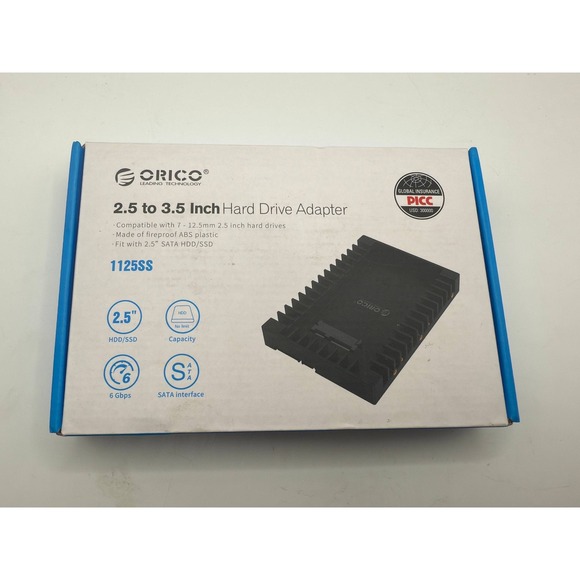 ORICO Other - ORICO 1125SS 2.5 to 3.5 Inch Hard Drive Adapter Enclosure with Screws